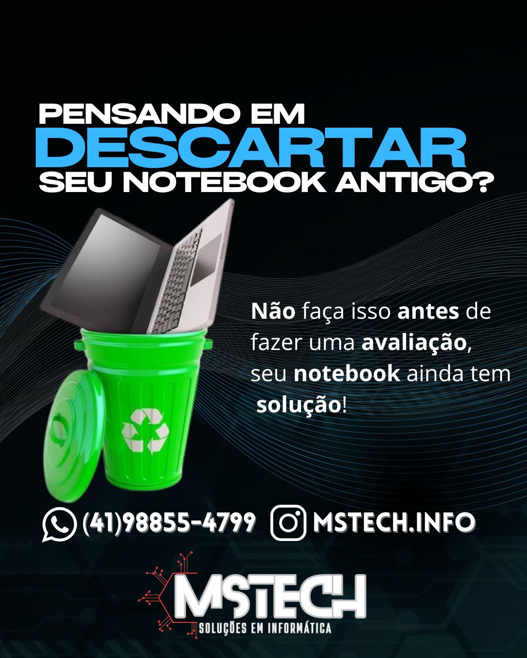 MSTECH - Soluções em Informática | Marcelo Silva portfolio 4